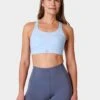 Sweaty Betty Power Medium Support Sports Bra - Breeze Blue -The Sports Edit sweaty betty power medium support sports bra breeze blue sb8993 1
