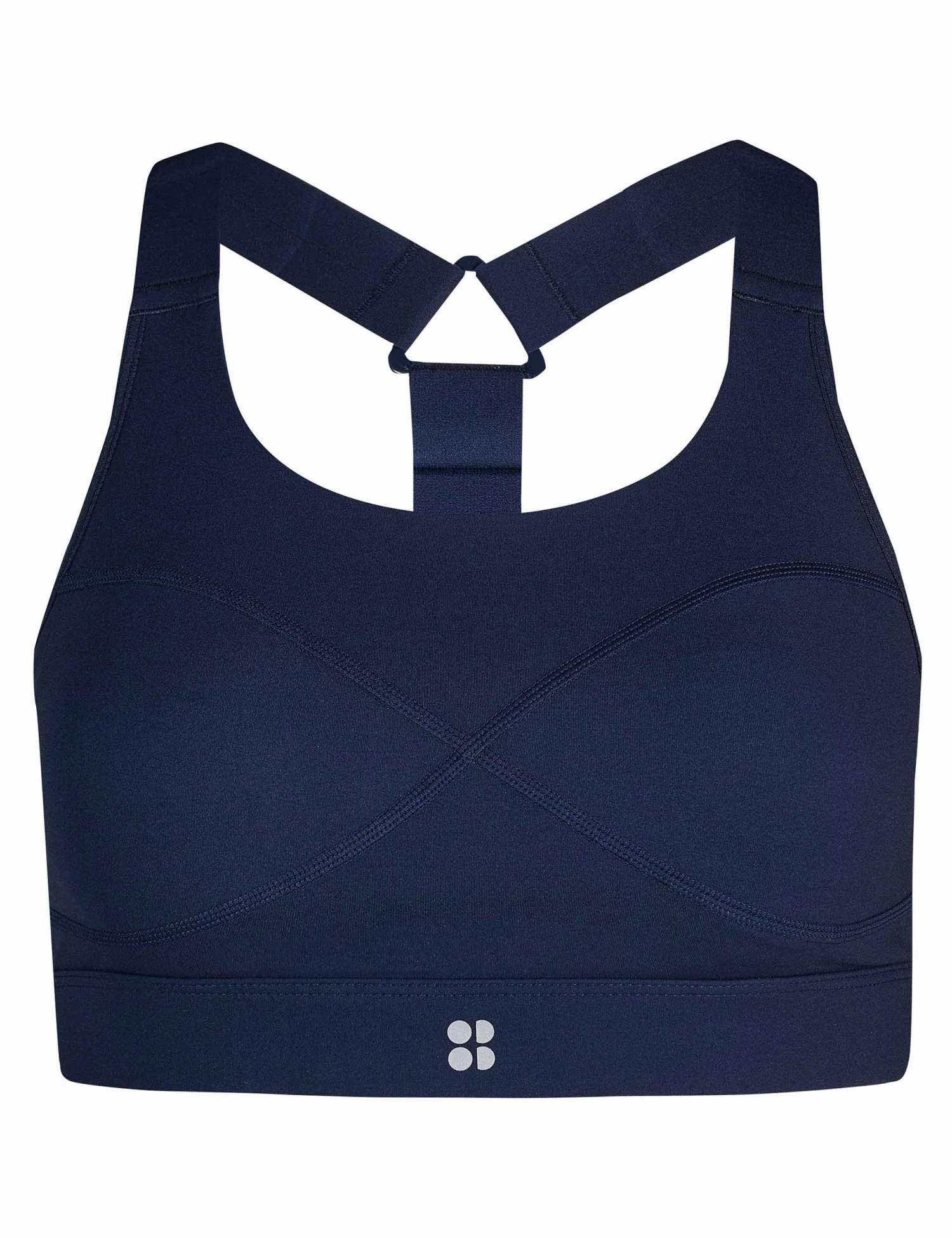 Sweaty Betty Power Medium Support Sports Bra - Navy Blue 6 Sweaty Betty Power Medium Support Sports Bra - Navy Blue - Image 4