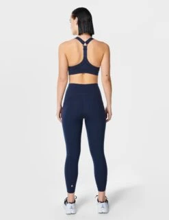 Sweaty Betty Power Medium Support Sports Bra - Navy Blue 7 Sweaty Betty Power Medium Support Sports Bra - Navy Blue -The Sports Edit sweaty betty power medium support sports bra navy blue sb8993 4