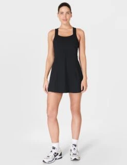 Sweaty Betty Power Pro Racerback Workout Dress - Black 16 Sweaty Betty Power Pro Racerback Workout Dress - Black -The Sports Edit sweaty betty power pro racerback workout dress black sb9287b 6