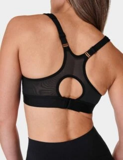 Sweaty Betty Power Pro Running Bra - Black -The Sports Edit sweaty betty power pro running bra black sb9616 4