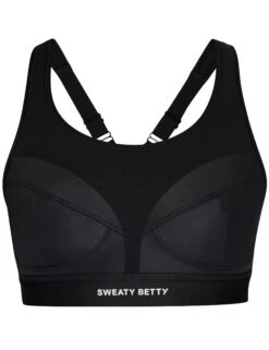 Sweaty Betty Power Pro Running Bra - Black -The Sports Edit sweaty betty power pro running bra black sb9616 7