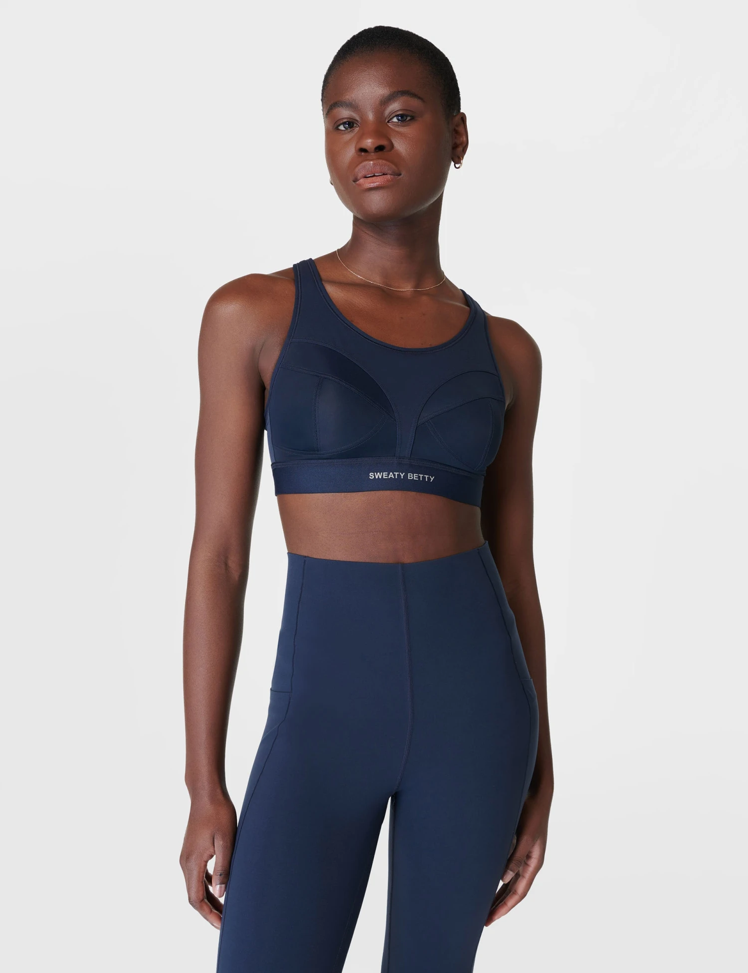 Sweaty Betty Power Pro Running Bra - Navy Blue 3 Sweaty Betty Power Pro Running Bra - Navy Blue