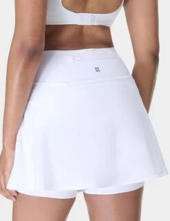 Sweaty Betty Power Skort - White -The Sports Edit sweaty betty power skort white sb9322 2