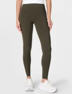 Sweaty Betty Power UltraSculpt High Waisted Gym Leggings - Nori Green