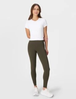 Sweaty Betty Power UltraSculpt High Waisted Gym Leggings - Nori Green -The Sports Edit sweaty betty power ultrasculpt hw gym leggings fl nori green sb6438z 3