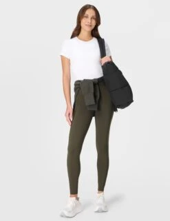 Sweaty Betty Power UltraSculpt High Waisted Gym Leggings - Nori Green -The Sports Edit sweaty betty power ultrasculpt hw gym leggings nori green sb6438z 7