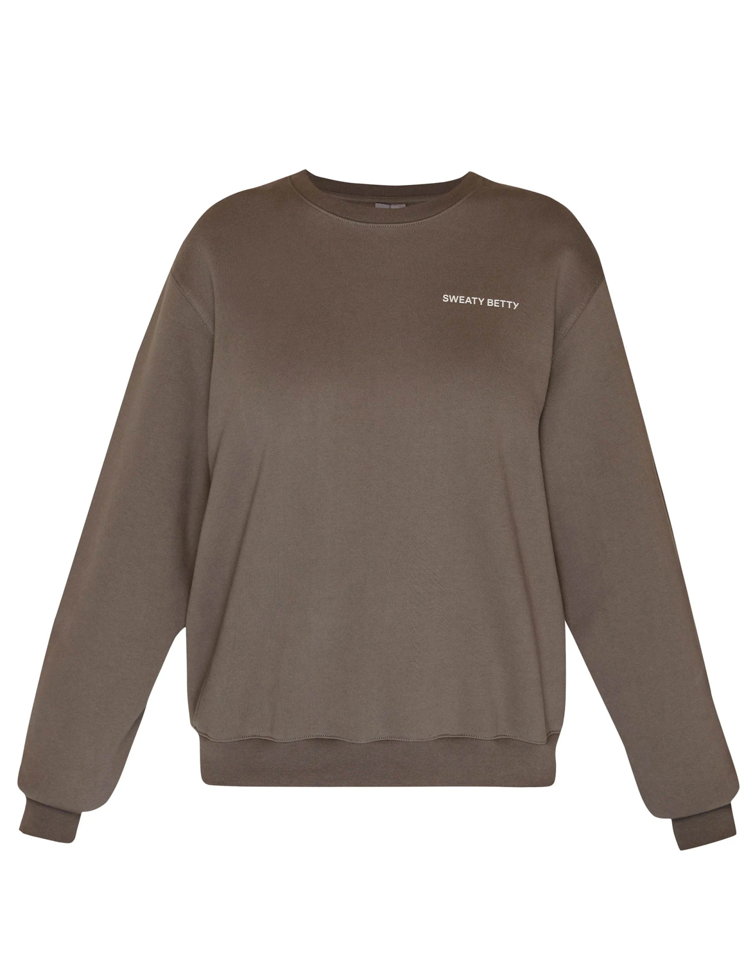 Sweaty Betty Powerhouse Sweatshirt - Dark Timber Brown 8 Sweaty Betty Powerhouse Sweatshirt - Dark Timber Brown - Image 6