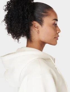 Sweaty Betty Powerhouse Zip Up Hoody - Lily White -The Sports Edit sweaty betty powerhouse zip up hoody lily white sb9824 8
