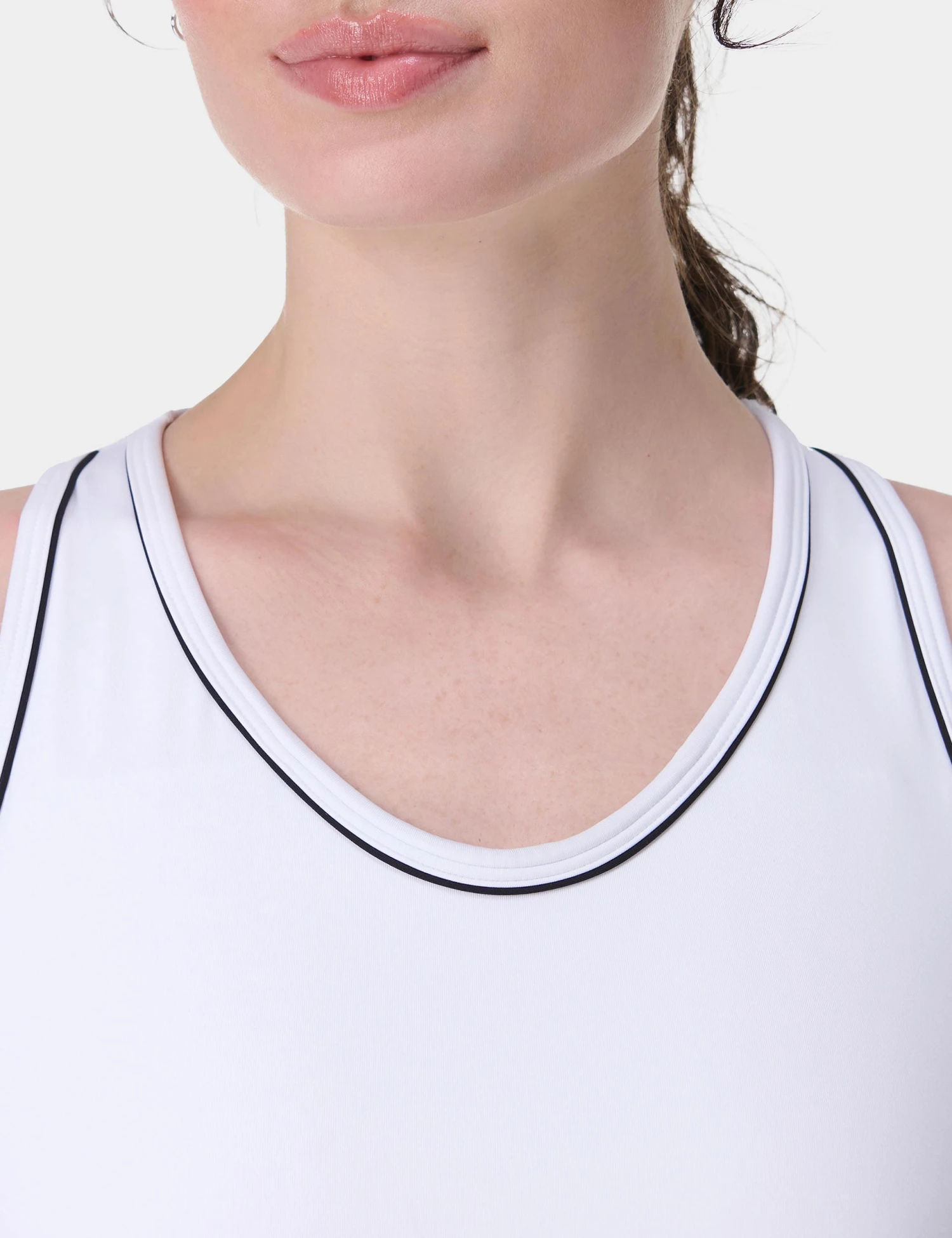 Sweaty Betty Pro Racket Power Tank - White 5 Sweaty Betty Pro Racket Power Tank - White - Image 3