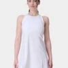 Sweaty Betty Racket Tennis Dress - White -The Sports Edit sweaty betty racket tennis dress white sb10190 1