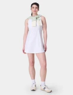 Sweaty Betty Racket Tennis Dress - White 12 Sweaty Betty Racket Tennis Dress - White -The Sports Edit sweaty betty racket tennis dress white sb10190 6