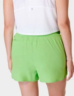 Sweaty Betty Relay Shell Shorts - Zest Green 10 Sweaty Betty Relay Shell Shorts - Zest Green -The Sports Edit sweaty betty relay shell shorts zest green sb8805 4
