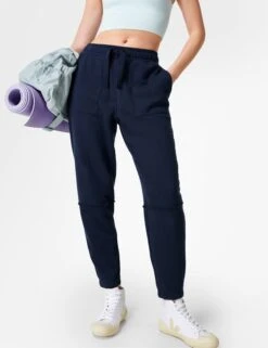 Sweaty Betty Revive Relaxed Jogger - Navy Blue -The Sports Edit sweaty betty revive relaxed jogger navy blue sb8237 5