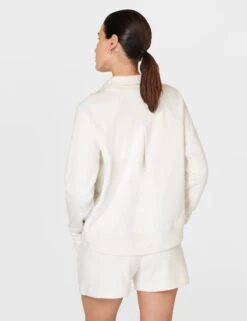Sweaty Betty Revive Rib Half Zip Pullover - Lily White 11 Sweaty Betty Revive Rib Half Zip Pullover - Lily White -The Sports Edit sweaty betty revive rib half zip pullover lily white SB8937 27C 2