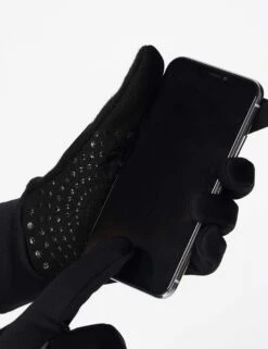 Sweaty Betty Run Gloves - Black -The Sports Edit sweaty betty run gloves black sb4513 3