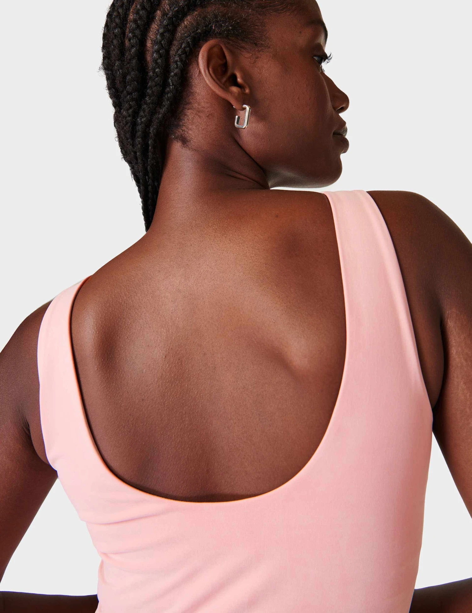 Sweaty Betty Softly Seamless Vest - Soft Pink 4 Sweaty Betty Softly Seamless Vest - Soft Pink - Image 2