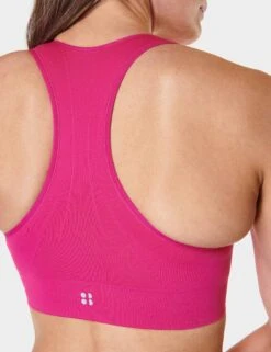 Sweaty Betty Stamina Sports Bra - Beet Pink -The Sports Edit sweaty betty stamina sports bra beet pink sb8758 3