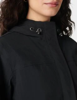 Sweaty Betty Stride Waterproof Parka - Black -The Sports Edit sweaty betty stride waterproof parka black sb4932 4