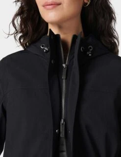 Sweaty Betty Stride Waterproof Parka - Black -The Sports Edit sweaty betty stride waterproof parka black sb4932 5