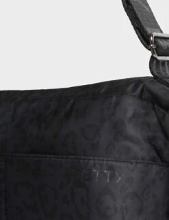 Sweaty Betty Strive Crossbody - Black Luxe Leopard Print -The Sports Edit sweaty betty strive crossbody black leopard print sb9708 4