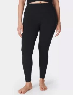 Sweaty Betty Super Soft 7/8 Yoga Leggings - Black