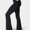 Sweaty Betty Super Soft Flare Yoga Trousers - Black -The Sports Edit sweaty betty super soft flare yoga trousers black sb8270s 3