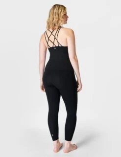 Sweaty Betty Super Soft Strappy Back Gym Bra Vest - Black 8 Sweaty Betty Super Soft Strappy Back Gym Bra Vest - Black -The Sports Edit sweaty betty super soft strappy back gym bra vest black sb9014 2
