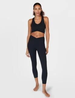 Sweaty Betty Super Soft Ultra-Lite Wrap Bra - Black -The Sports Edit sweaty betty super soft ultra lite wrap bra black sb9906 6