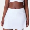 Sweaty Betty Swift Running Skort - White -The Sports Edit sweaty betty swift running skort white sb2478 1