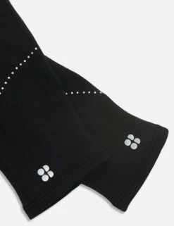 Sweaty Betty Swiftie Pace Gloves - Black -The Sports Edit sweaty betty swiftie pace gloves black sb10373 2