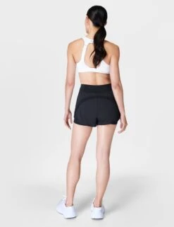Sweaty Betty Tempo Run Shorts - Black -The Sports Edit sweaty betty tempo run shorts black sb8828 7