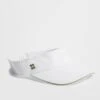 Sweaty Betty The Volley Visor - White/Courtside Green 2 Sweaty Betty The Volley Visor - White/Courtside Green -The Sports Edit sweaty betty the volley visor white courtsidegreen sb10225 1