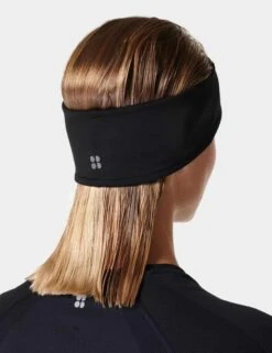 Sweaty Betty Therma Run Earwarmer - Black -The Sports Edit sweaty betty therma run earwarmer black sb8673 2