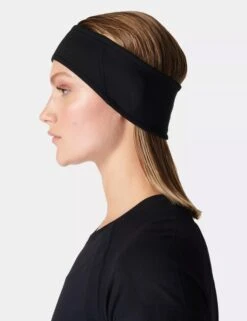 Sweaty Betty Therma Run Earwarmer - Black -The Sports Edit sweaty betty therma run earwarmer black sb8673 3