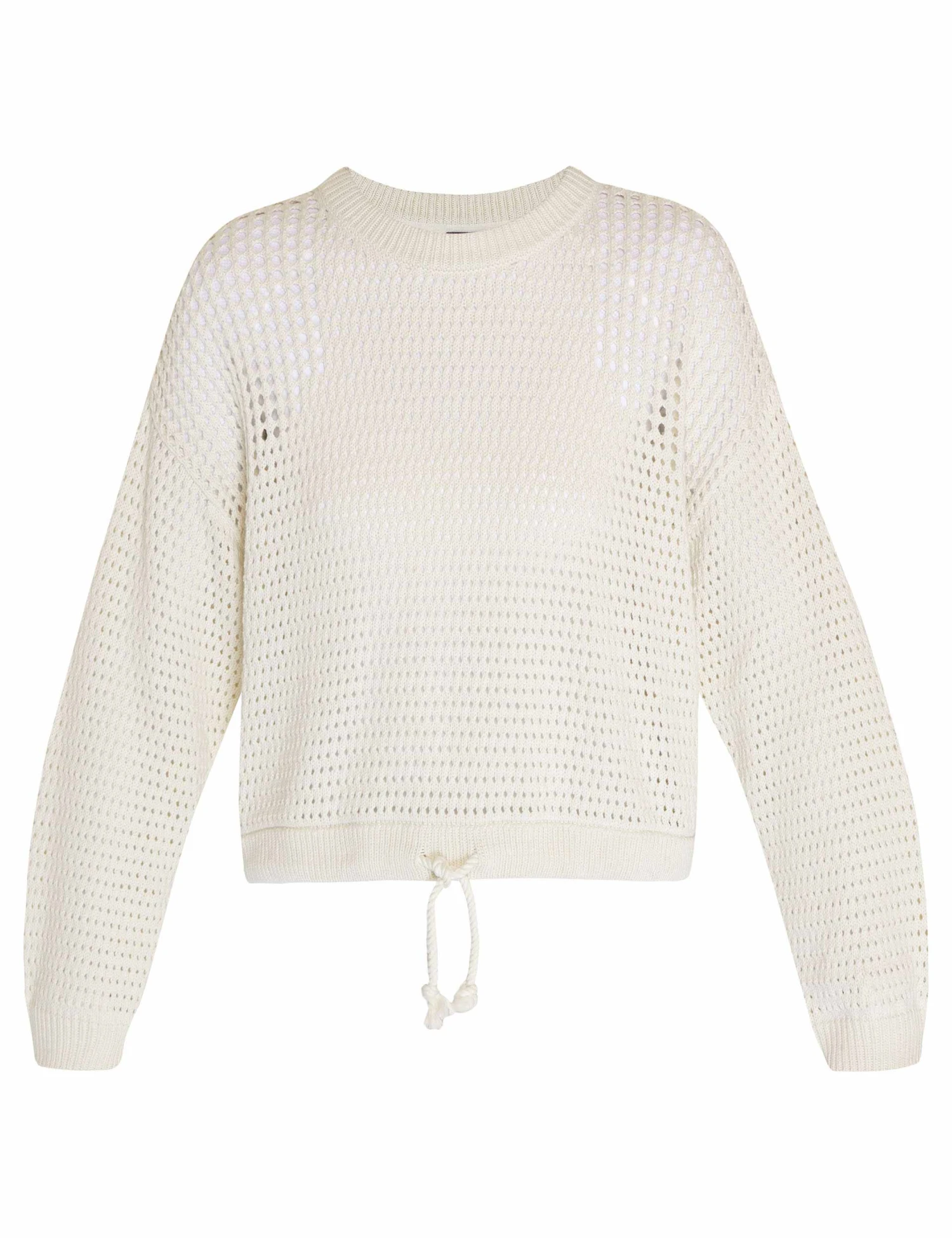 Sweaty Betty Tides High Open Weave Jumper - Lily White 10 Sweaty Betty Tides High Open Weave Jumper - Lily White - Image 8