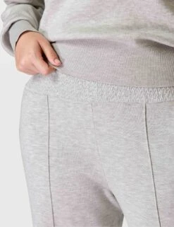 Sweaty Betty Timeless Track Pant - Light Grey Marl -The Sports Edit sweaty betty timeless track pant light grey marl sb9483 6