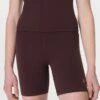 Sweaty Betty Ultimate Studio 6" Shorts - Sable Brown -The Sports Edit sweaty betty ultimate studio 6in shorts sable brown sb10173r 1