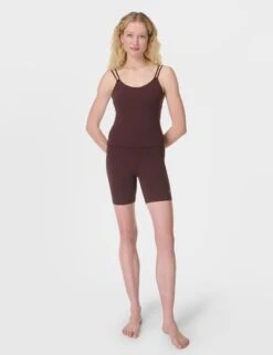 Sweaty Betty Ultimate Studio 6" Shorts - Sable Brown -The Sports Edit sweaty betty ultimate studio 6in shorts sable brown sb10173r 6