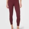Sweaty Betty Ultimate Studio 7/8 Legging - Garnet Red