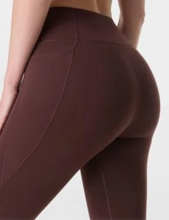 Sweaty Betty Ultimate Studio 7/8 Leggings - Sable Brown -The Sports Edit sweaty betty ultimate studio 7 8 leggings sable brown sb1003378 4