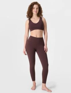 Sweaty Betty Ultimate Studio 7/8 Leggings - Sable Brown -The Sports Edit sweaty betty ultimate studio 7 8 leggings sable brown sb1003378 6