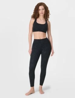 Sweaty Betty Ultimate Studio Racerback Bra - Black Panther Print -The Sports Edit sweaty betty ultimate studio racerback bra black panther print sb10034a 6