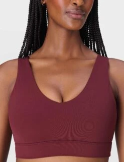 Sweaty Betty Ultimate Studio Voop Bra - Garnet Red 12 Sweaty Betty Ultimate Studio Voop Bra - Garnet Red -The Sports Edit sweaty betty ultimate studio voop bra garnet red sb10037 2