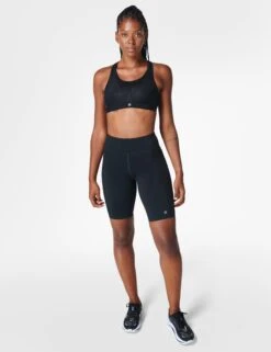 Sweaty Betty Ultra Running Bra - Black -The Sports Edit sweaty betty ultra running bra black sb308a 3