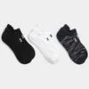 Sweaty Betty Workout Trainer Socks 3 Pack - Ultra Black Camo