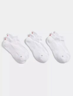 Sweaty Betty Workout Trainer Socks 3 Pack - White