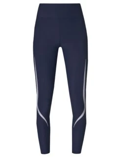 Sweaty Betty Zero Gravity 7/8 Illuminate Running Tight - Navy Blue -The Sports Edit sweaty betty zero gravity 7 8 illuminate running tight navy blue sb910378 4274 8