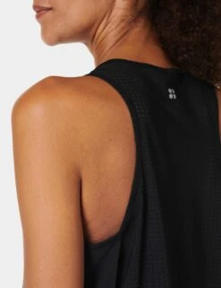 Sweaty Betty Zero Gravity Running Vest - Black -The Sports Edit sweaty betty zero gravity running vest black sb9316 4