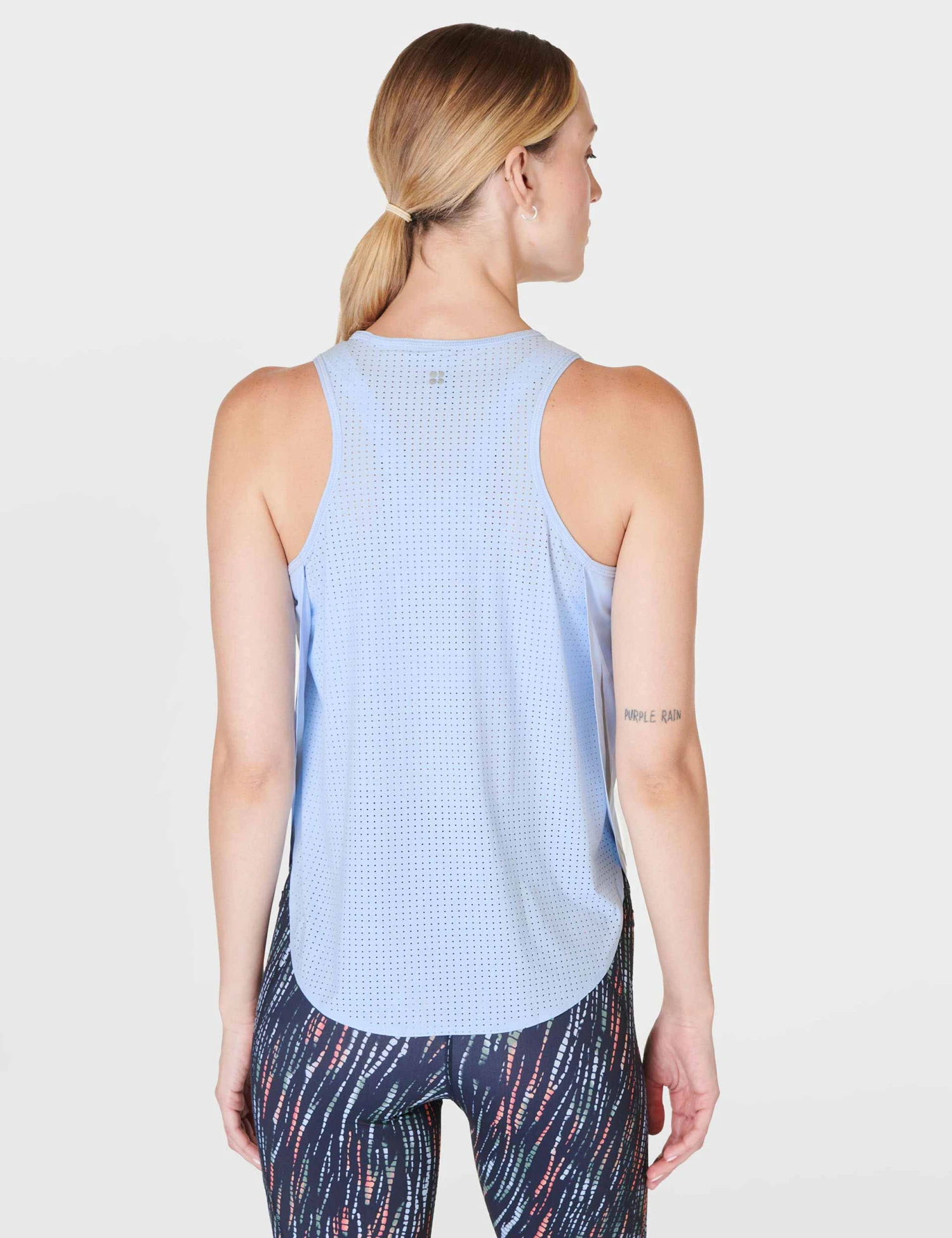 Sweaty Betty Zero Gravity Running Vest - Breeze Blue 4 Sweaty Betty Zero Gravity Running Vest - Breeze Blue - Image 2